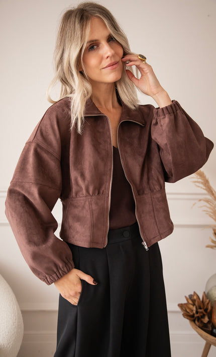 Love Suede Choco - Jacket