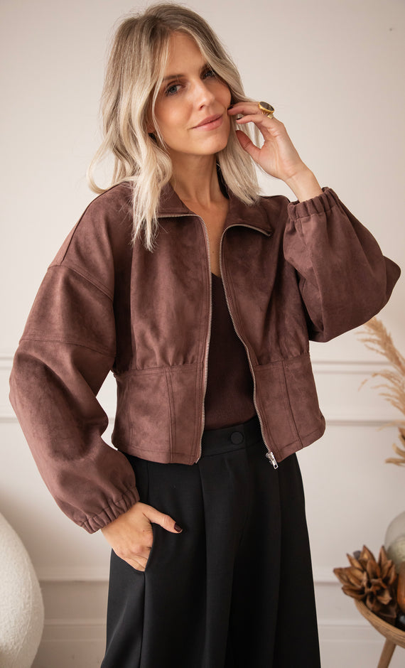 Love Suede Choco - Jacket