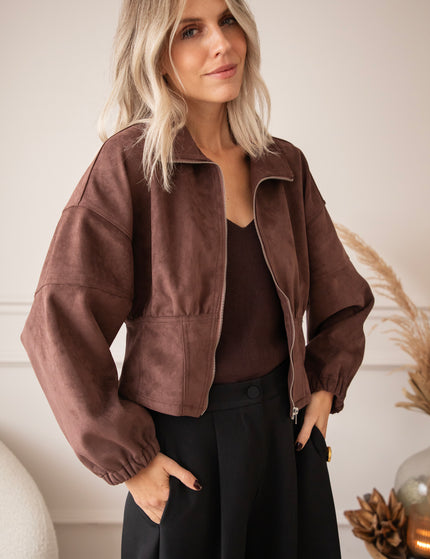 Love Suede Choco - Jacket