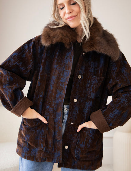 Twilight Brown/Dark Blue - Jacket
