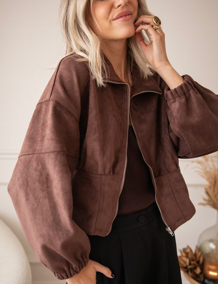 Love Suede Choco - Jacket
