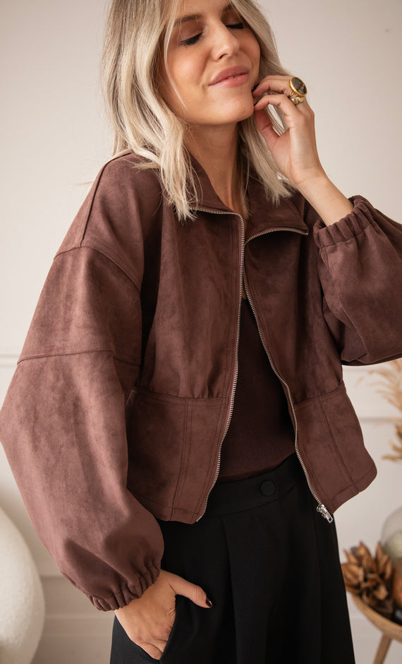 Love Suede Choco - Jacket