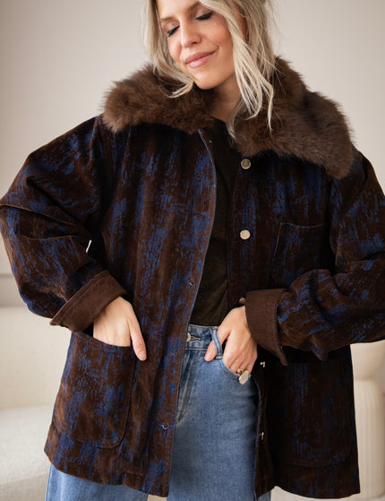 Twilight Brown/Dark Blue - Jacket