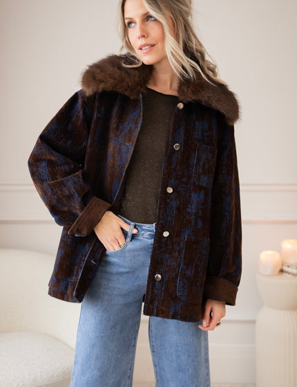 Twilight Brown/Dark Blue - Jacket