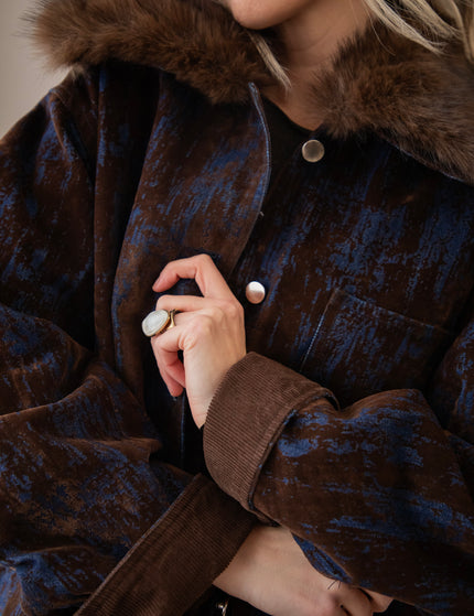 Twilight Brown/Dark Blue - Jacket