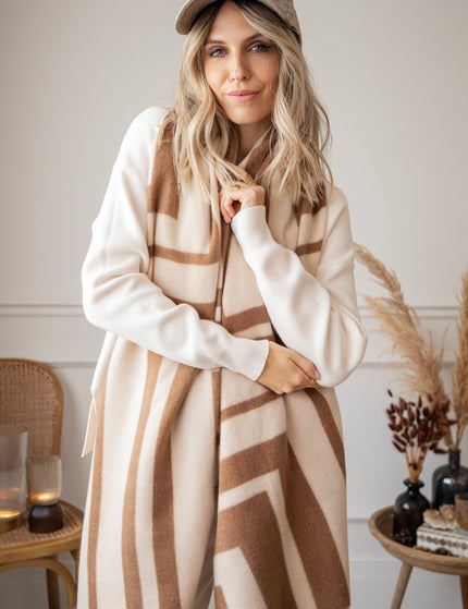 Warm Me Up Beige/Camel - Scarf