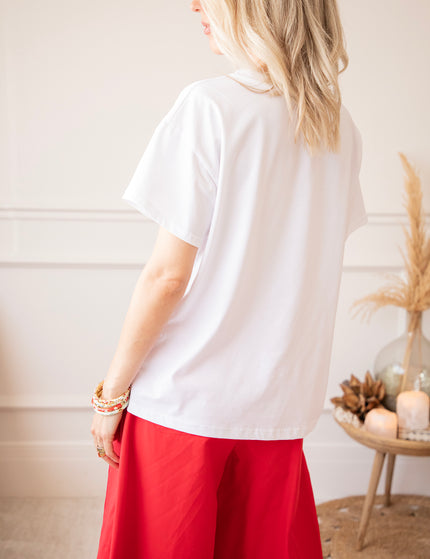 T-Shirt - Bandana Base - Weiß/Beige