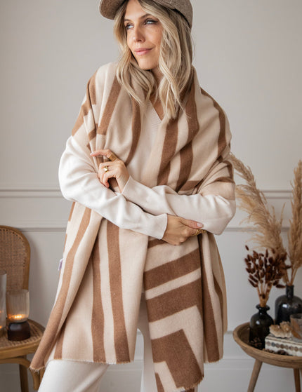 Warm Me Up Beige/Camel - Scarf