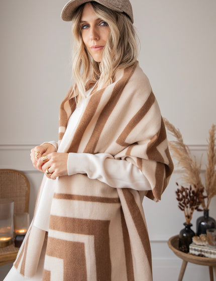 Warm Me Up Beige/Camel - Scarf