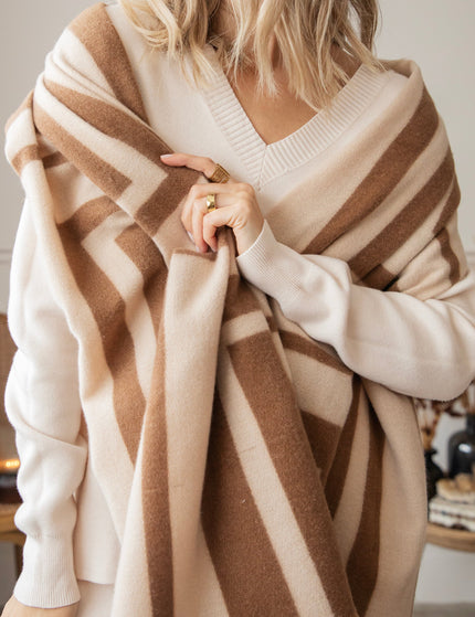 Warm Me Up Beige/Camel - Scarf