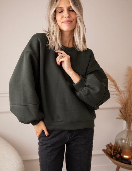 Pullover - Snuggle Up - Khaki