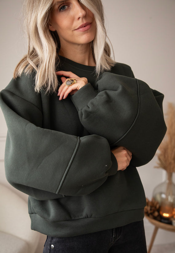 Pullover - Snuggle Up - Khaki