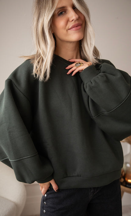 Pullover - Snuggle Up - Khaki