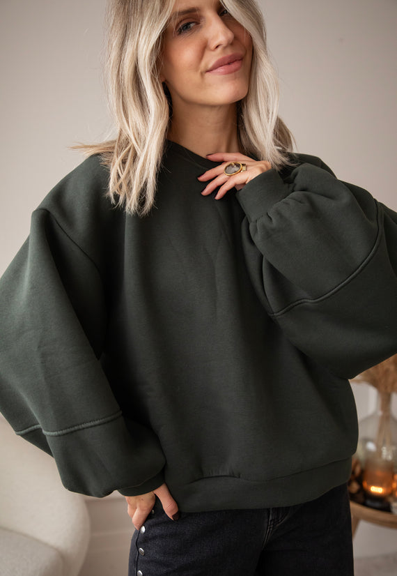 Pullover - Snuggle Up - Khaki