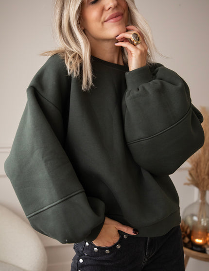 Pullover - Snuggle Up - Khaki