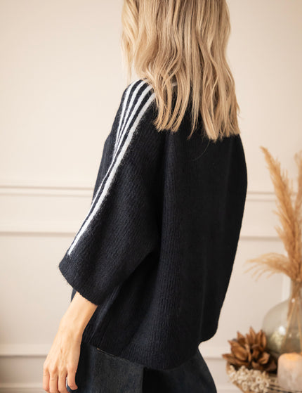Amour League Knit Navy - Sweater