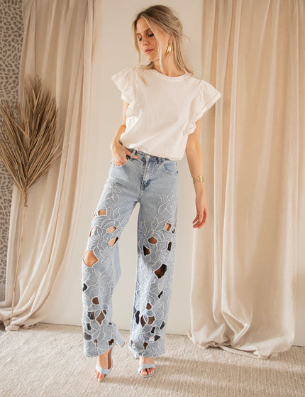 Statement Step Soft Blue - Heels