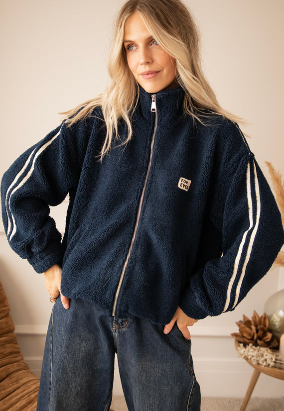Forever Teddy Dark Blue - Jacket