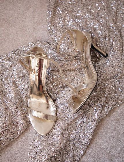 Enter The Party Gold - Heels