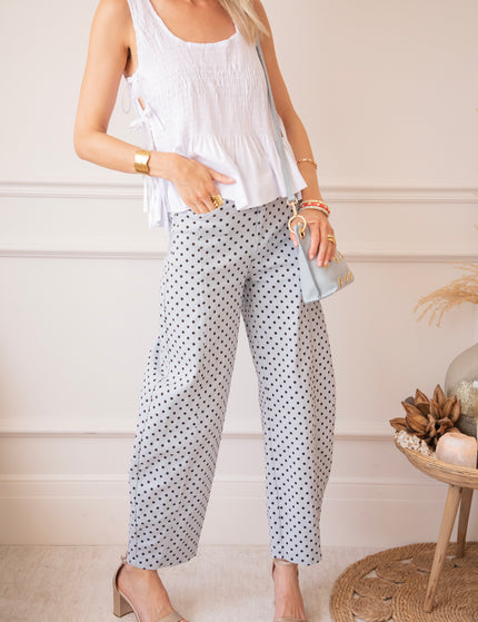 Jeans - Billie Dot - Staubiges Blau