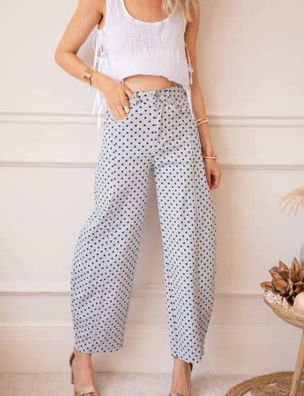 Jeans - Billie Dot - Staubiges Blau