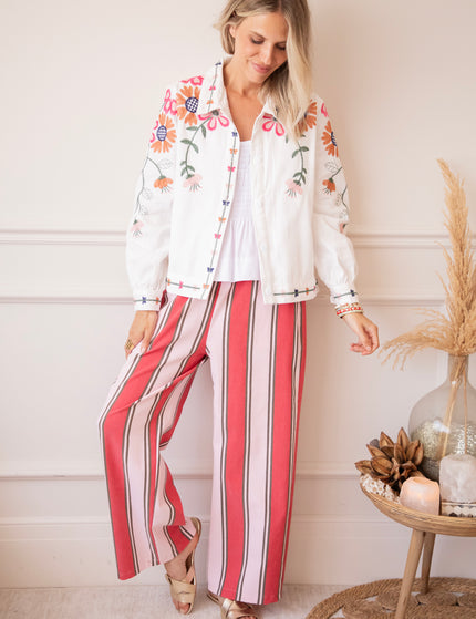 Fleurine White - Blouse