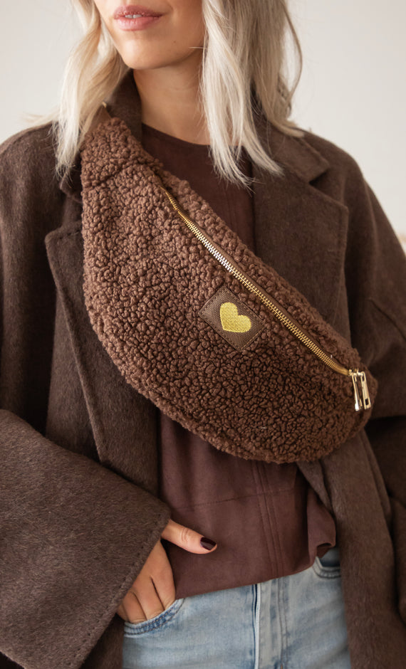 Bauchtasche - Carry Love With You Ted - Braun