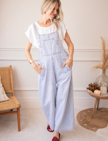 Latzhose - Jeans Joy - Hellblau