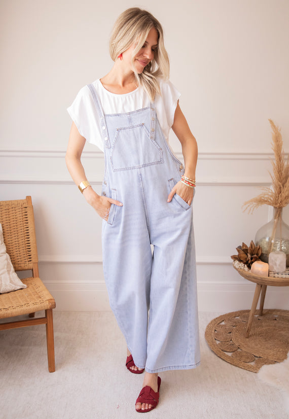 Jeans Joy Light Blue - Overalls