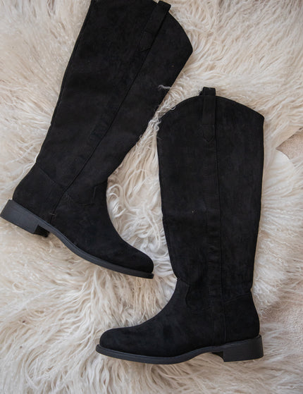 Tory Suede Black - Boots