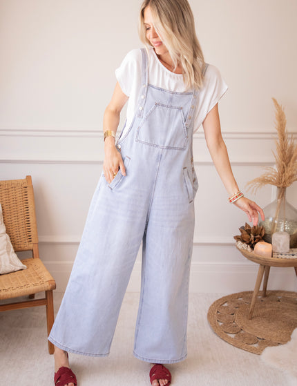 Latzhose - Jeans Joy - Hellblau