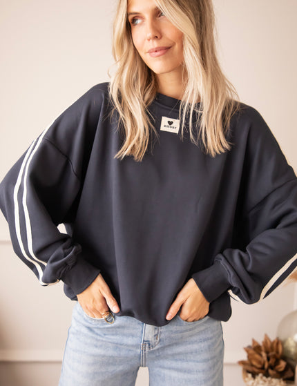 Amour Vintage Navy - Sweater