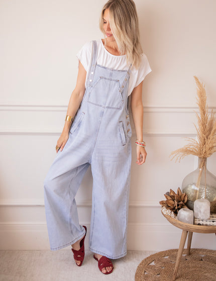 Latzhose - Jeans Joy - Hellblau