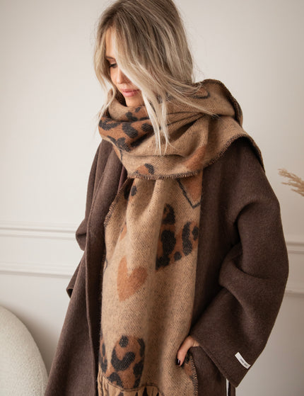 Falling In Love Taupe - Sjaal