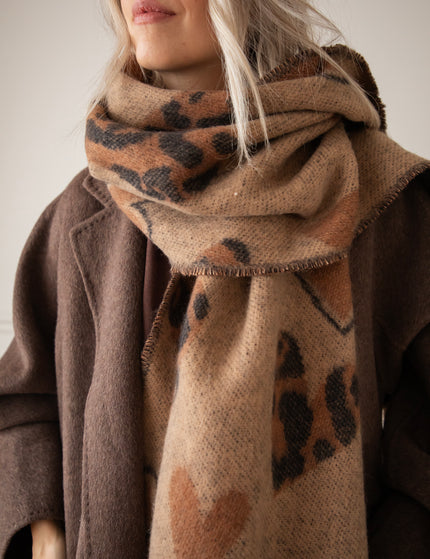 Falling In Love Taupe - Sjaal