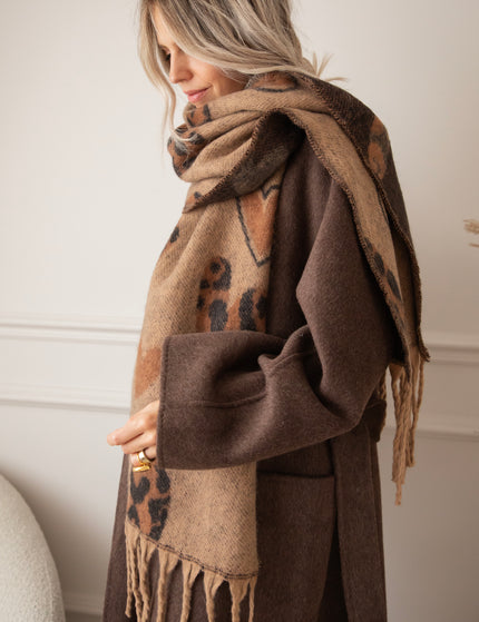 Falling In Love Taupe - Sjaal