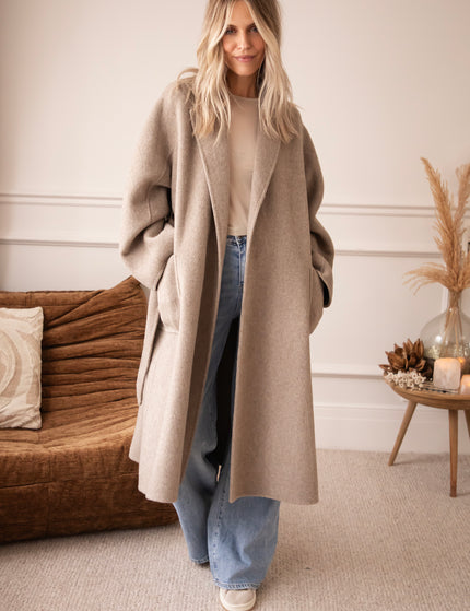 Mara Manteaux Taupe - Jas