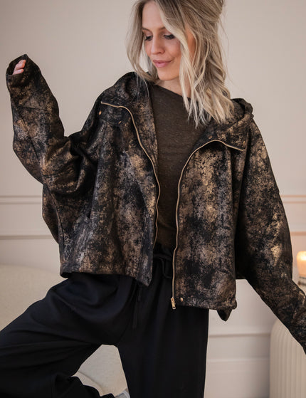 Gold Dust Black/Gold - Jacket