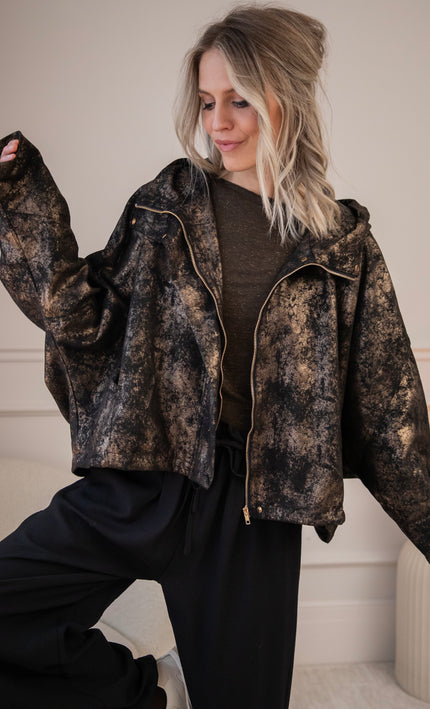 Gold Dust Black/Gold - Jacket