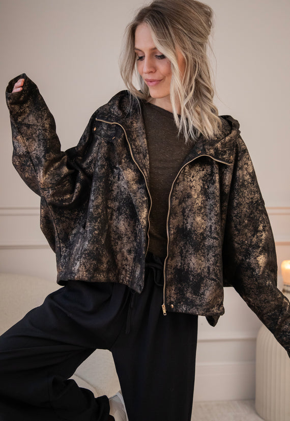 Gold Dust Black/Gold - Jacket