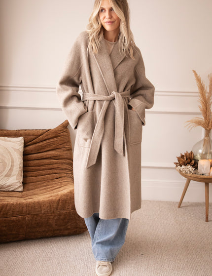 Mara Manteaux Taupe - Jas