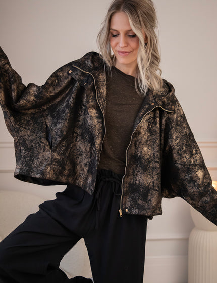 Gold Dust Black/Gold - Jacket