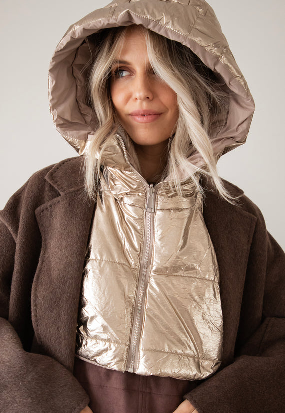 Kapuze - Petit Puff - Gold