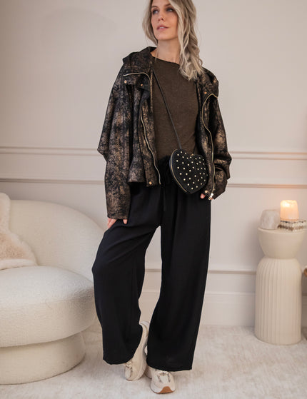 Gold Dust Black/Gold - Jacket