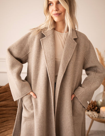 Mara Manteaux Taupe - Jas