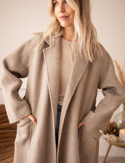 Mara Manteaux Taupe - Jas