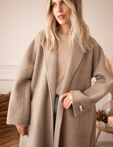 Mara Manteaux Taupe - Jas