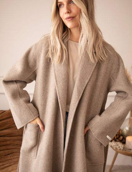 Mara Manteaux Taupe - Jas