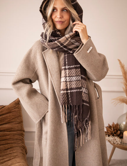 Mara Manteaux Taupe - Jas