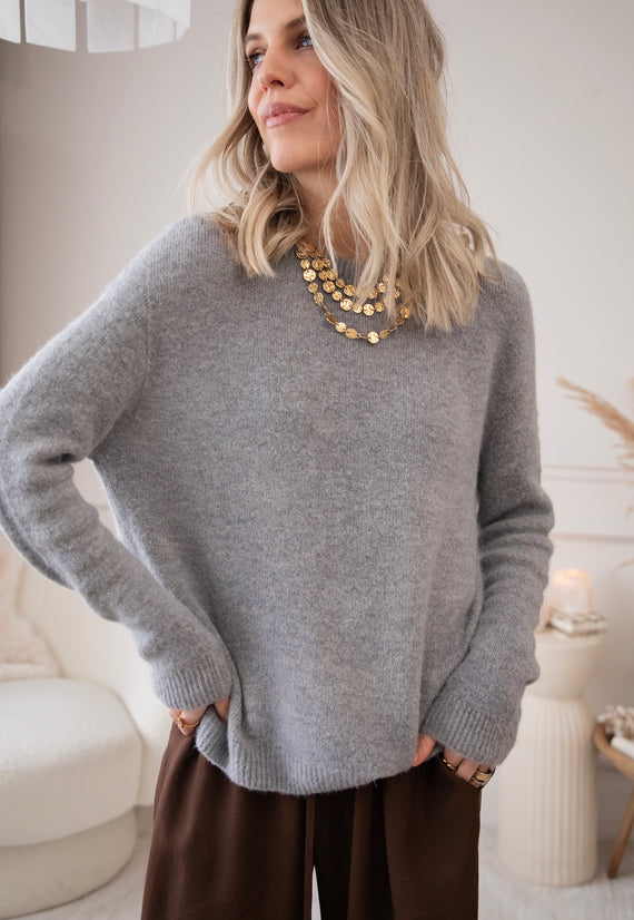 Soft Amanda Grey - Trui